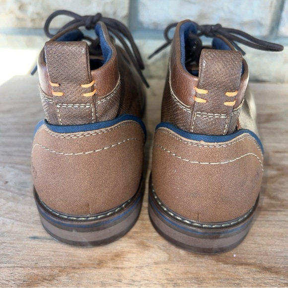 Freeman 1921 Brent Chukka Brown Mens Boots Size 9W - Picture 4 of 12